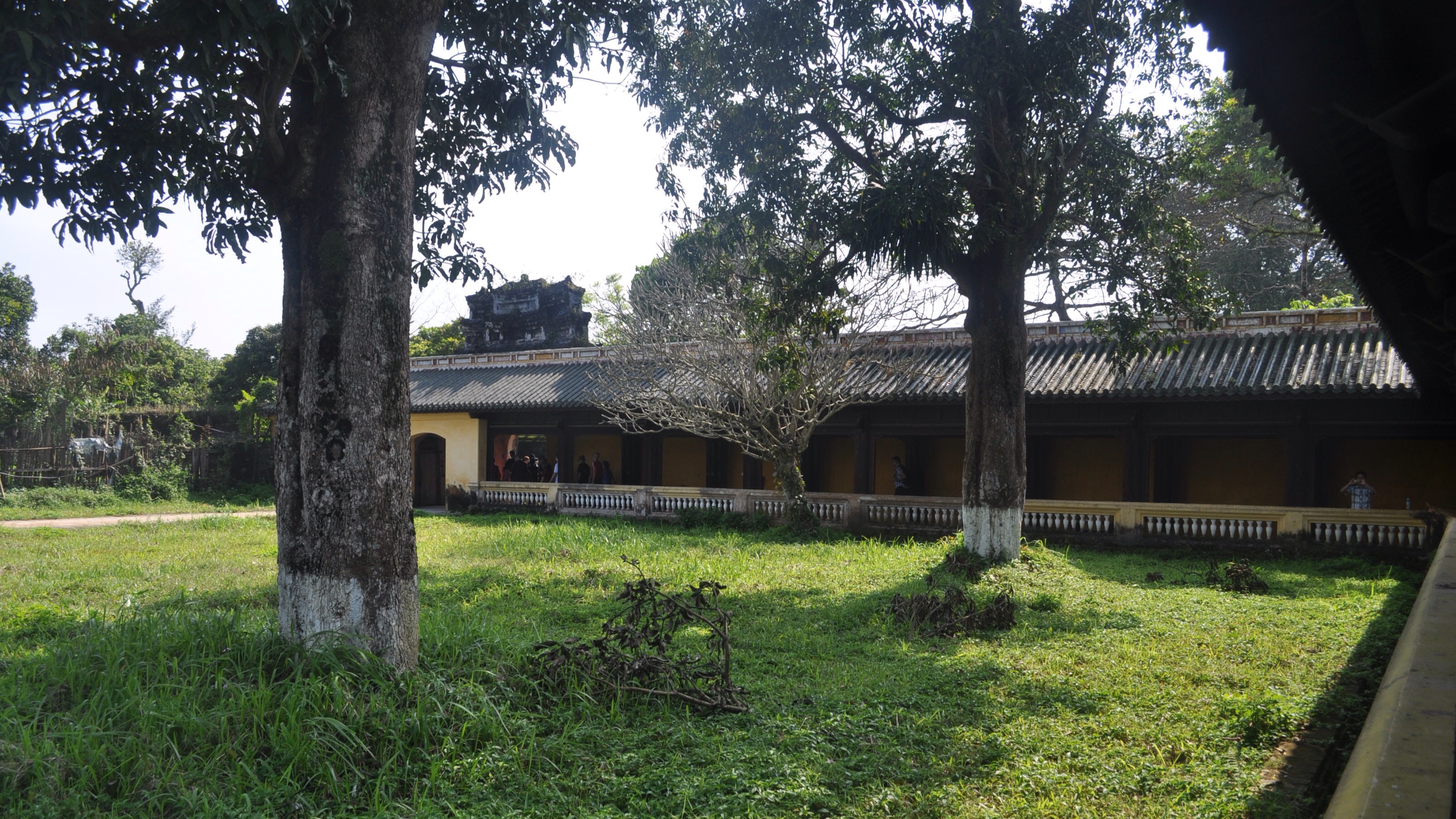 Imperial City of Hue and the surrounding landscape in Hue, Vietnam